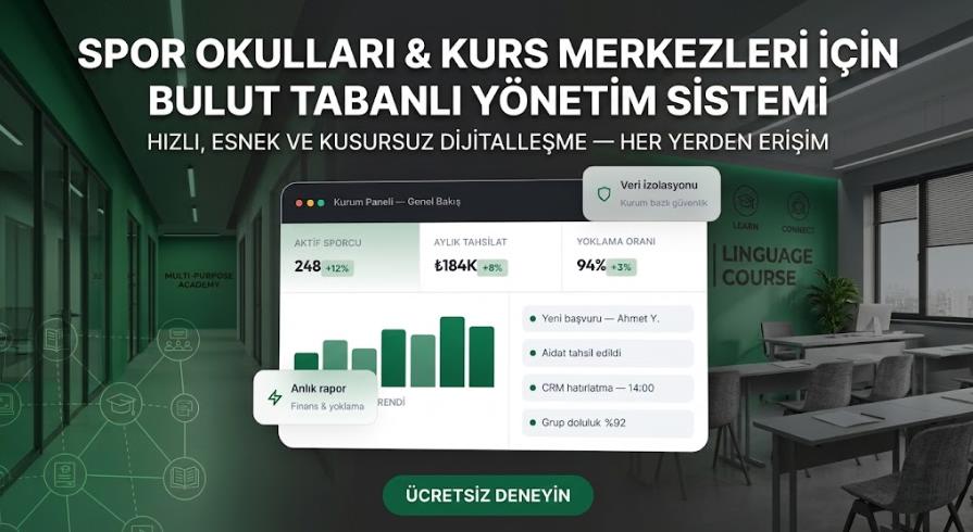 Teknolojiye Uyum Sağlayan Eğitim Kurumlarında Kurs Yönetim Sistemleri İçin En Profesyonel Çözümler
