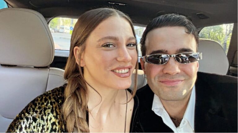 Serenay Sarıkaya ve Mert Demir aşka geldi! Romantik dansları gündemde
